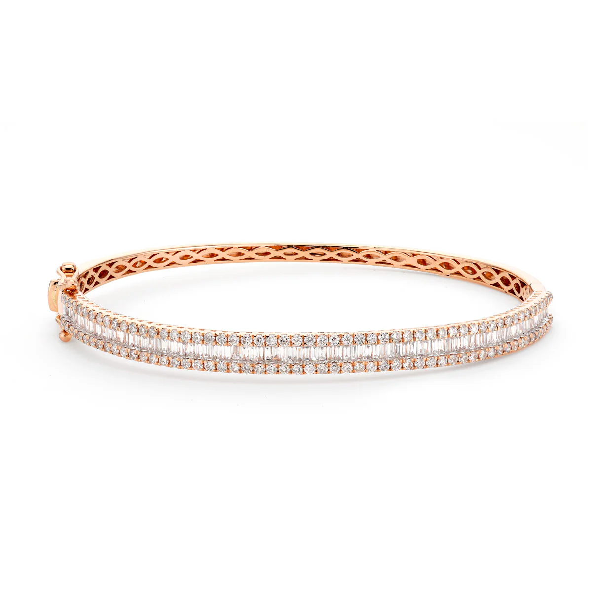 Baguette Diamond Bangle - Image 5