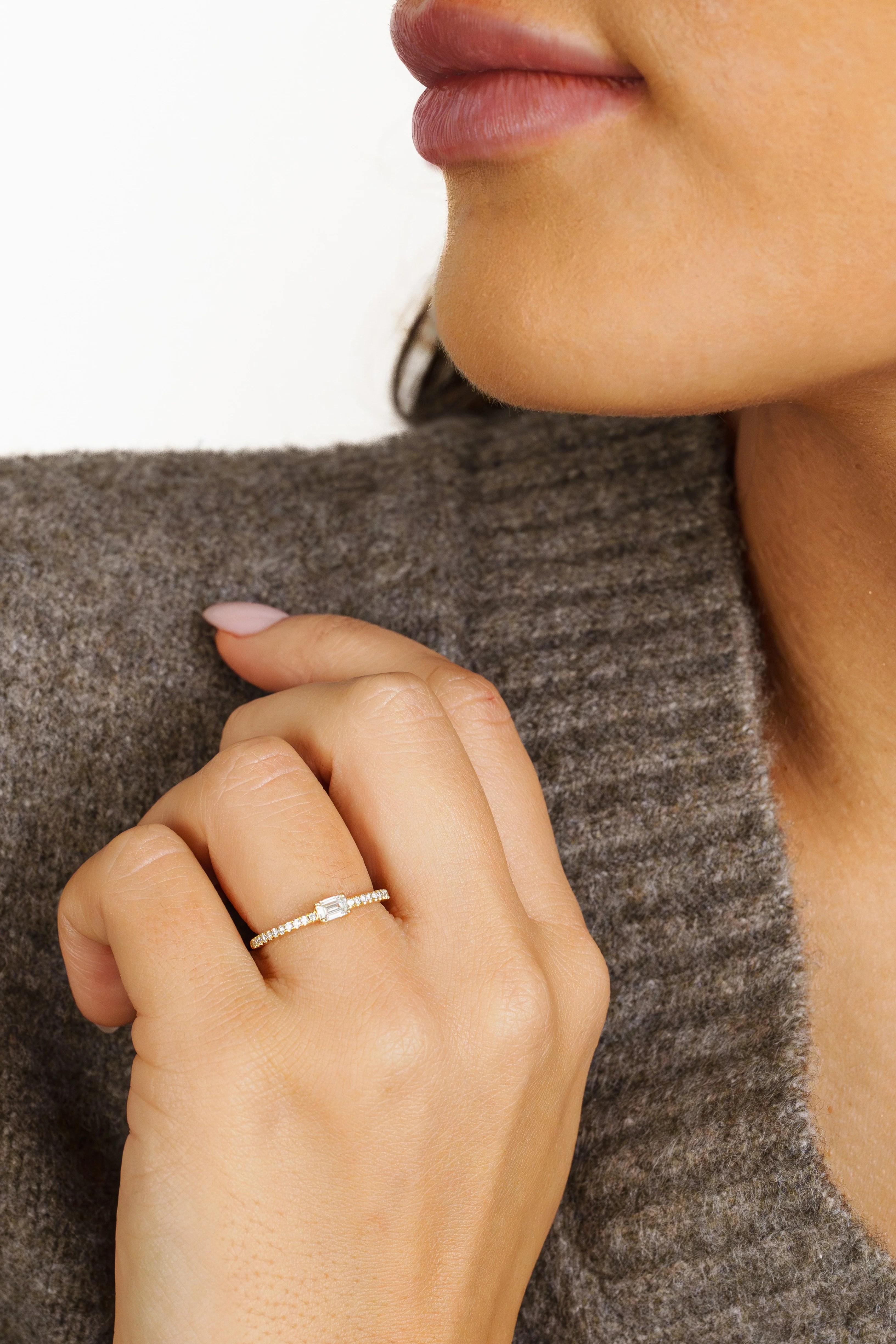 Emerald-cut Diamond Ring - Image 3