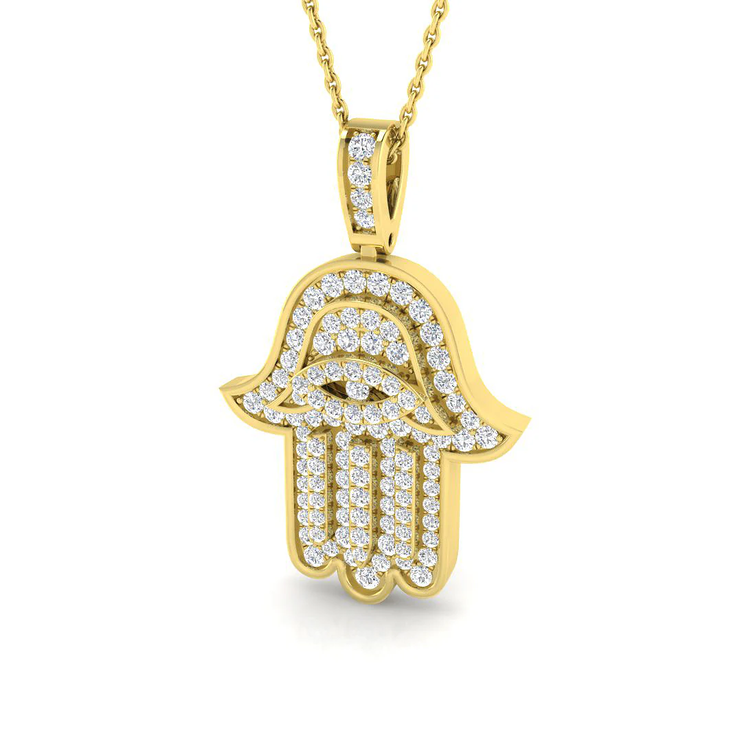 Hamza Hand Pendant - Image 3