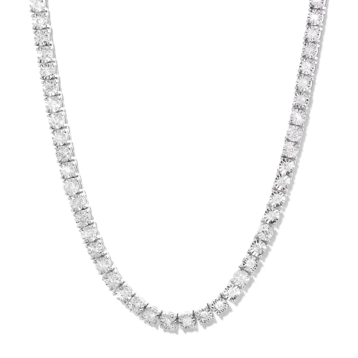 Illusion Tennis Necklace - Image 3