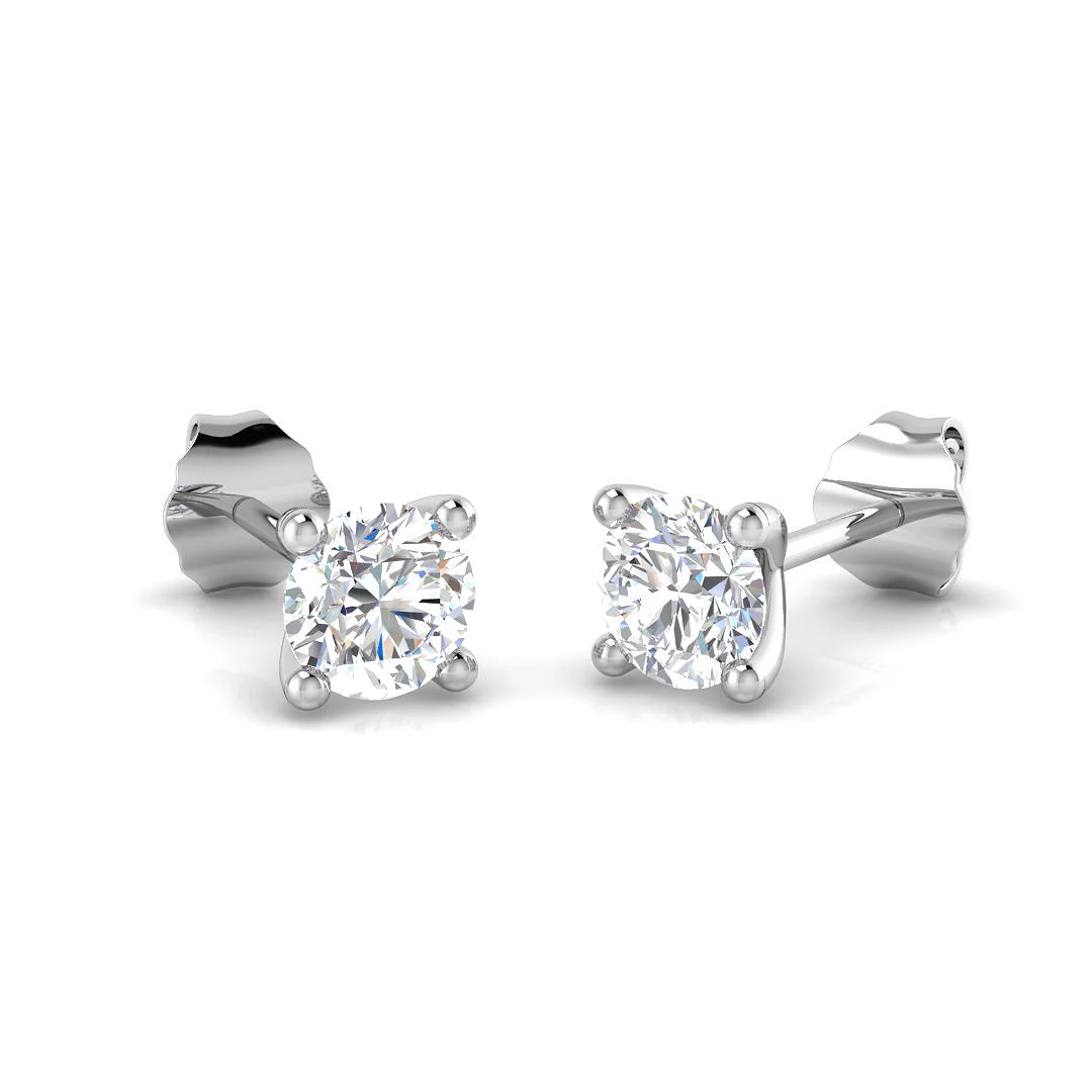 Luxe 11 Solitaire Earrings - Image 3