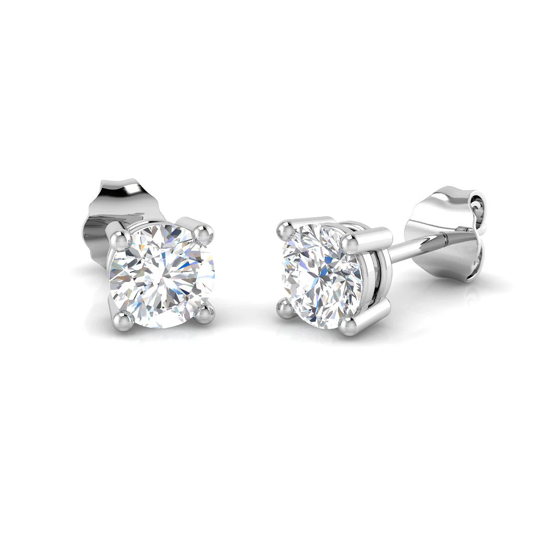 Luxe 11 Solitaire Earrings - Image 4