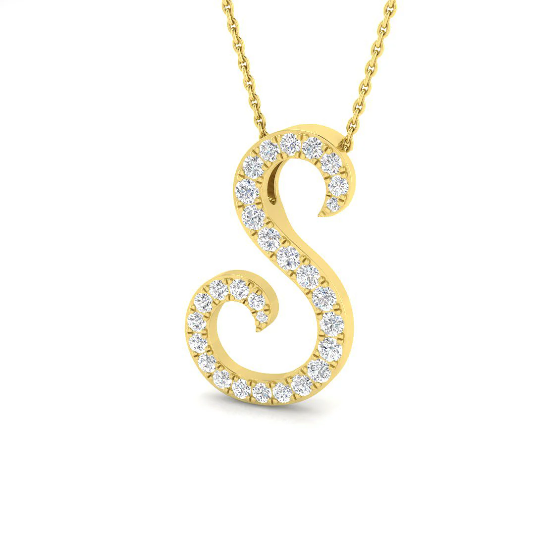 Diamond Italic Initial - Image 52