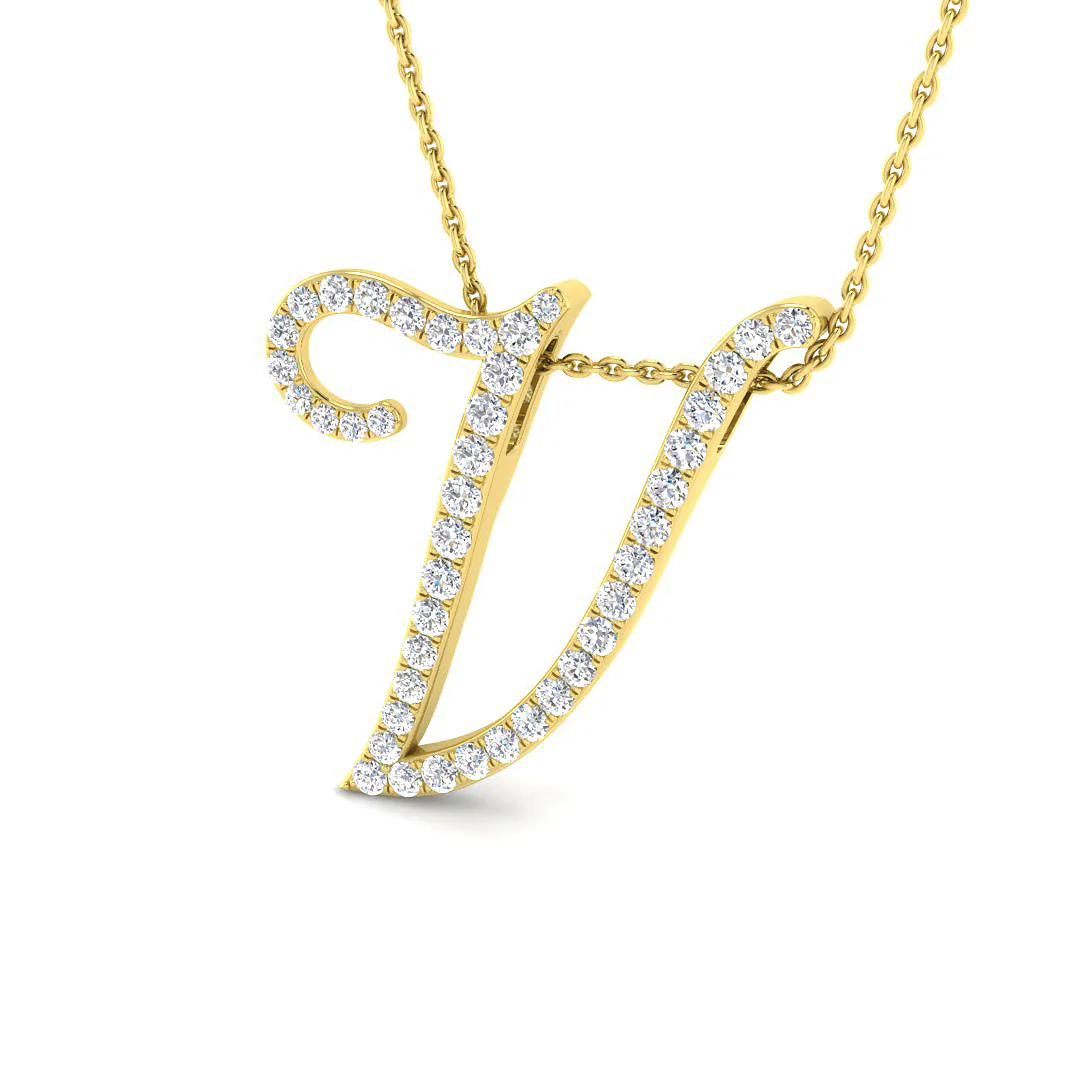 Diamond Italic Initial - Image 55