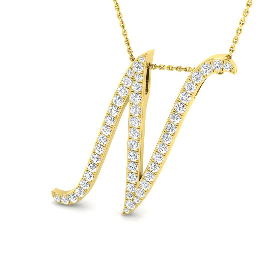 Diamond Italic Initial - Image 73