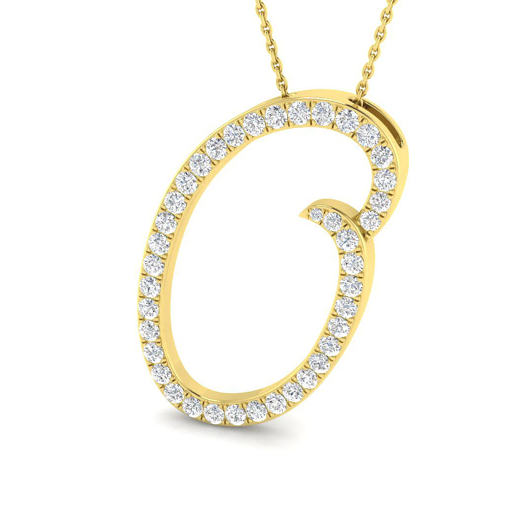 Diamond Italic Initial - Image 74