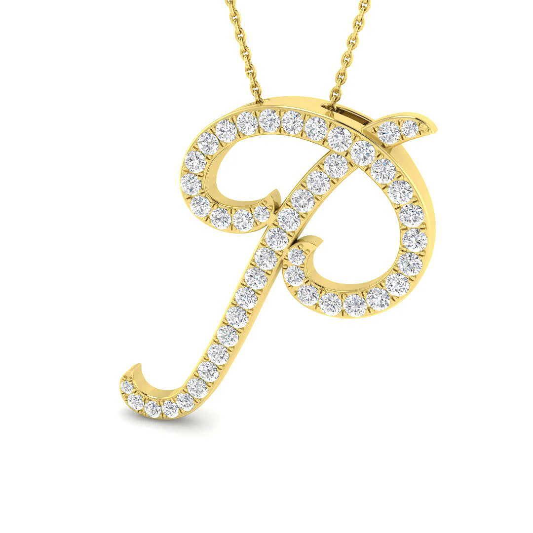 Diamond Italic Initial - Image 75