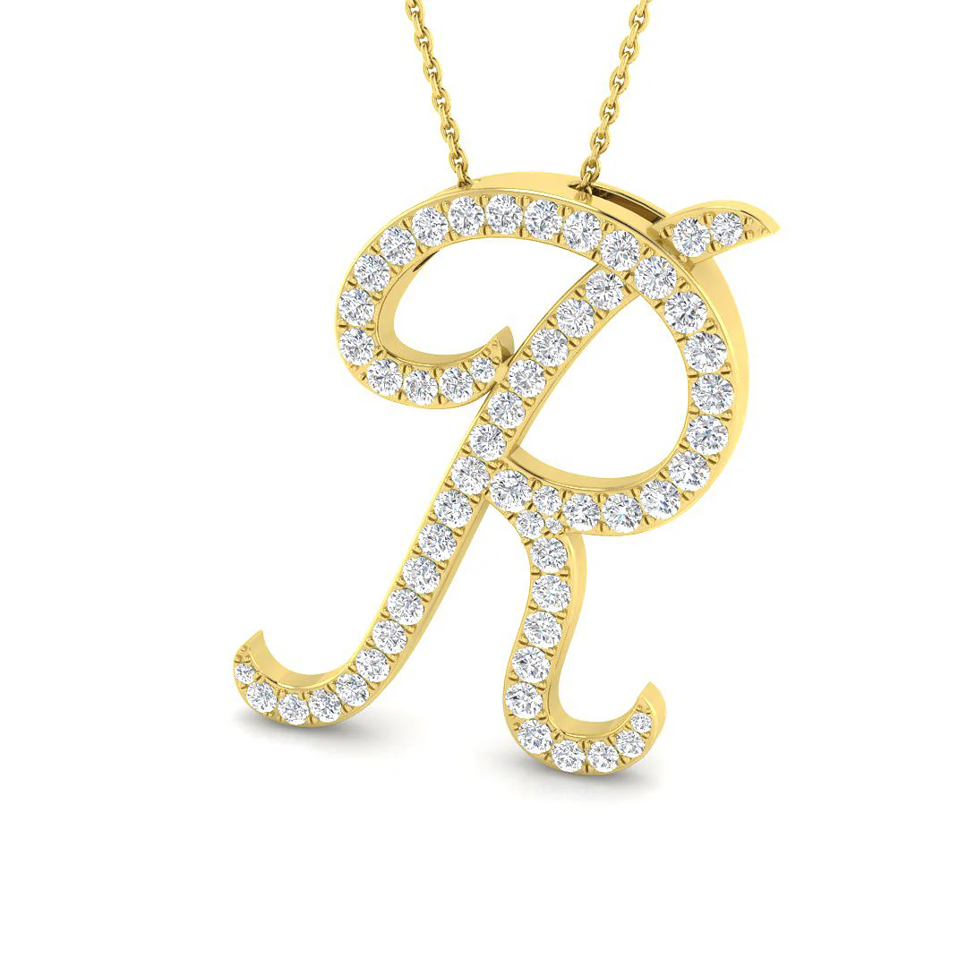 Diamond Italic Initial - Image 77