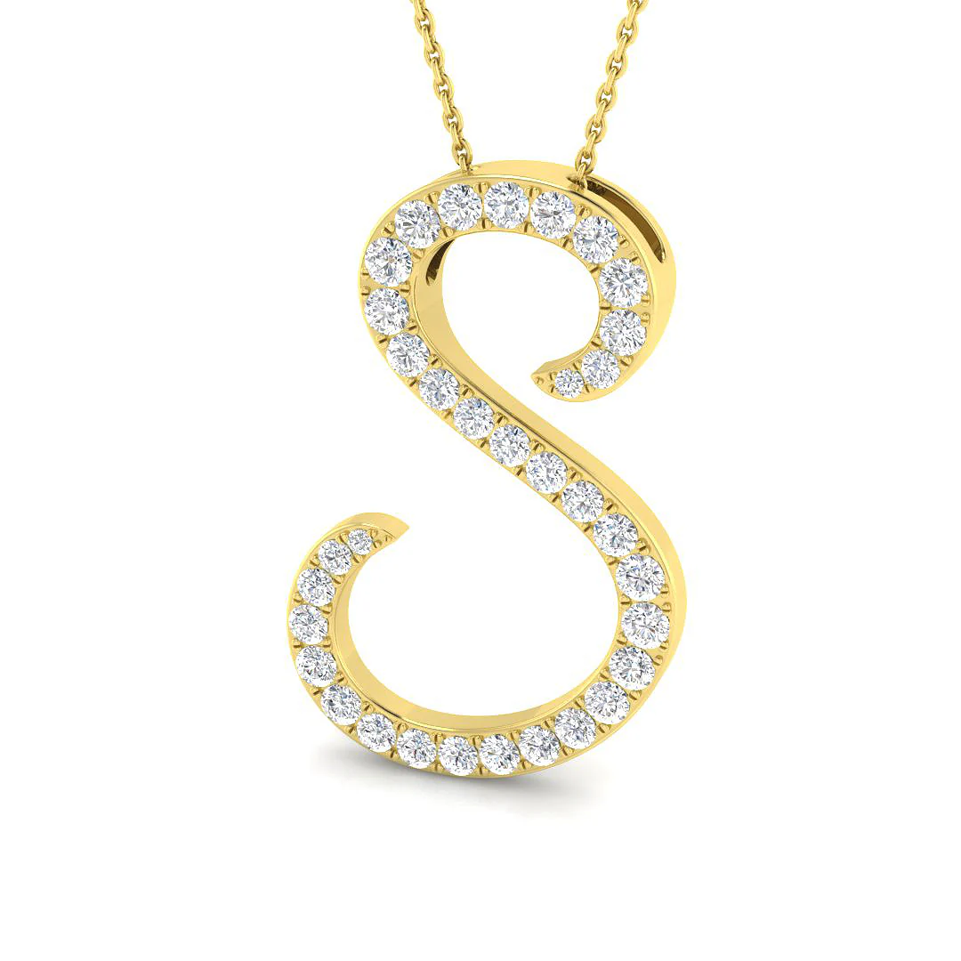 Diamond Italic Initial - Image 78