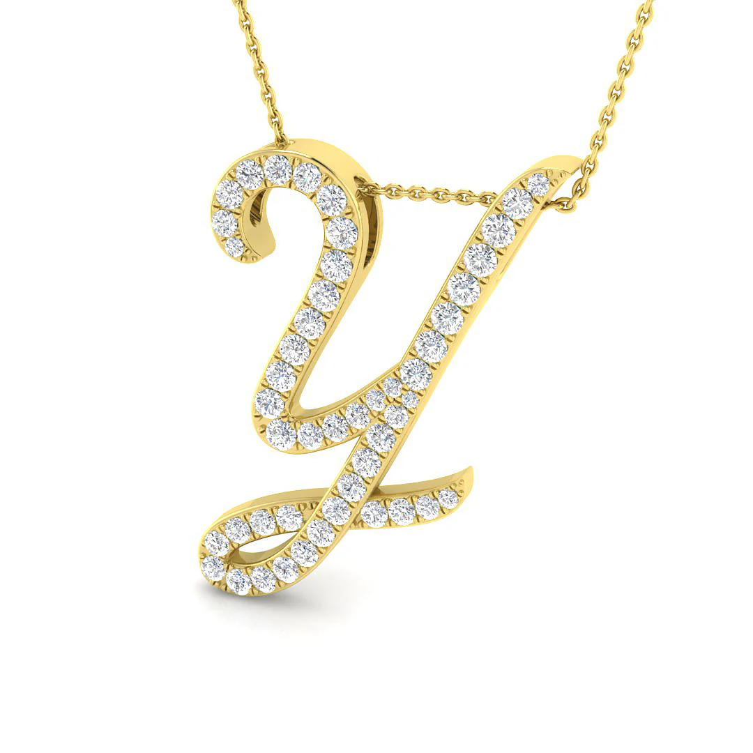 Diamond Italic Initial - Image 84